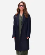 NYC 2026 Amanda Peet Long Coat