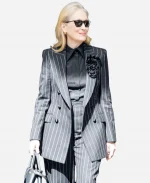 NYC 2026 Meryl Streep Pinstripe Blazer