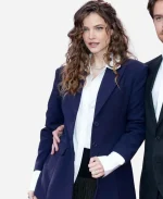 NYC 2026 The Devil Wears Prada 2 Premiere Barbara Palvin Navy Blue Blazer
