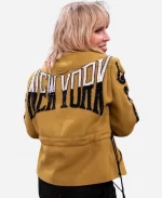 Natasha Bedingfield New York Sequined Wool Jacket For Sale