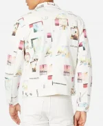 Neon 2023 Tyler Dean Flores Collage Print Jacket