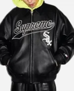 Neon Carnival Coachella 2026 Tyga Leather Jacket