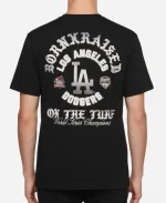 New Era x Born X Raised Dodgers On The Turf T-Shirt In Black