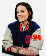 New York City 2026 Jaimie Alexander Knicks Letterman Varsity Jacket