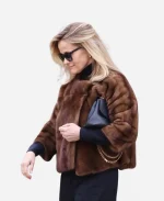 New York City 2026 Reese Witherspoon Fur Jacket