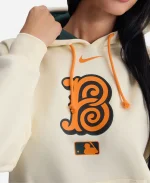 Nike Baltimore Orioles Nike 2026 City Connect Authentic Collection Therma Hoodie