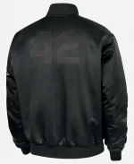 Nike Jackie Robinson Black Satin Jacket