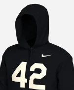 Nike Jackie Robinson Sportswear Club 42 Hoodie In Black