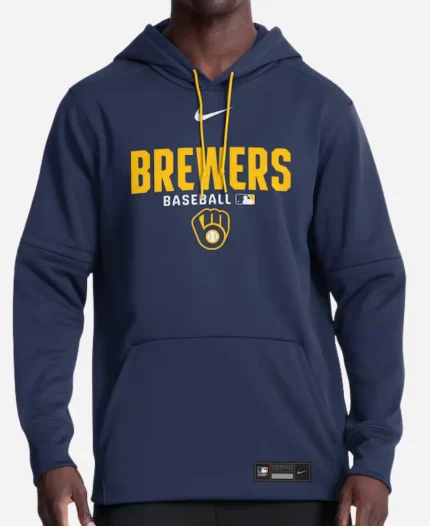 Nike Milwaukee Brewers Therma-FIT Hoodie