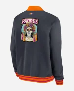 Nike San Diego Padres 2026 City Connect Black & Orange Full-Zip Bomber Jacket