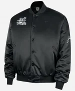 Nike Sportswear Club Jackie Robinson Black Satin Jacket
