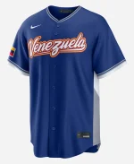 Nike Venezuela National Baseball Team 2026 World Baseball Classic Blue Jersey