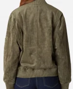 Nyla Harper The Rookie S08 Green Bomber Jacket