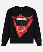 OVO 2026 Batman Bat Smile Crewneck Sweatshirt