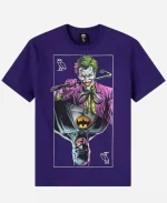 OVO x Batman x Joker Mirror Purple T-Shirt