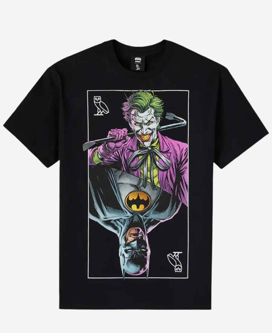 OVO x Batman x Joker Mirror T-Shirt OVO x Batman x Joker Mirror T-Shirt