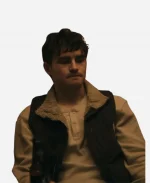 Obsession Michael Johnston Brown Shearling Vest