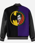 October's Very Own 2026 Batman x The Joker Split Varsity Jacket