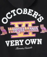 October's Very Own OVO x WWE 2026 Wrestlemania VI Full-Zip Hoodie