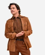Outcome 2026 Matt Bomer Brown Jacket