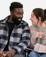 Paapa Essiedu Babies S01 Checkered Jacket