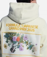Pacsun  x F1 2026 Japanese Grand Prix Suzuka Bloom Cream Hoodie