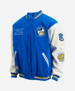 Parramatta Eels 1986 Premiers Varsity Jacket In Blue & White