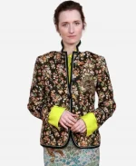 Petar Petrov FW26 Grace Gummer Floral Jacket