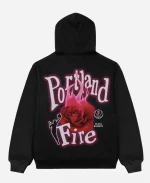 Playa Society 2026 WNBA Portland Fire Black Pullover Hoodie