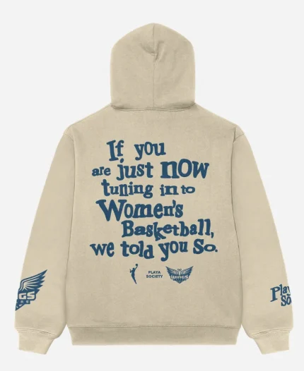 Playa Society Dallas Wings We Told You So Hoodie
