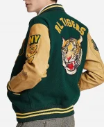 Polo Ralph Lauren RL Tiger Green & Yellow Varsity Jacket