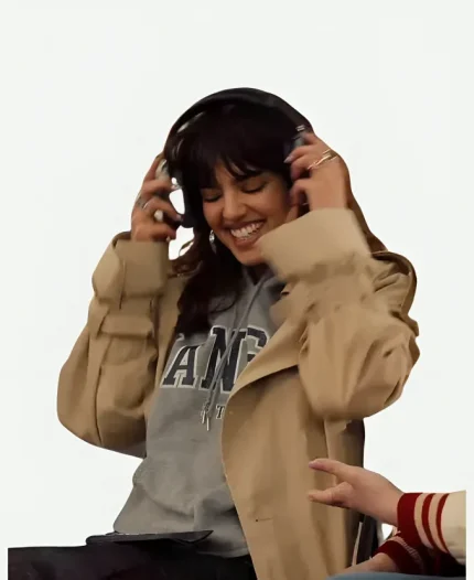 Praveena Bhakti XO, Kitty Season 02 Sasha Bhasin Beige Cotton Coat