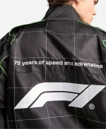 Puma 2026 Formula One Racing 75 Years of Speed and Adrenaline Grid Pattern Padded Bomber Jacket