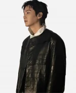 Rapper Suga Live 2026 Black Leather Jacket