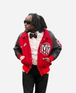 Rapper Wale Michael 2026 Premiere Michael Jackson MM Varsity Jacket