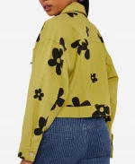 Raven’s Home S06 Ivy Chen Floral Denim Jacket