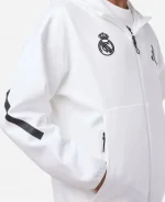 Real Madrid White Track Jacket