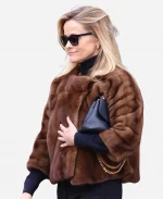 Reese Witherspoon NYC 2026 Fur Jacket