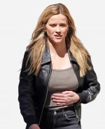 Reese Witherspoon The Morning Show 2026 Leather Jacket