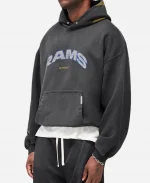 Represent x NFL 2026 Los Angeles Rams Fanatics Black Oversized Pullover Hoodie