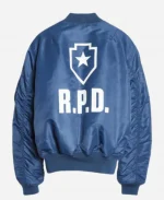 Resident Evil 2 RPD Blue Bomber Jacket