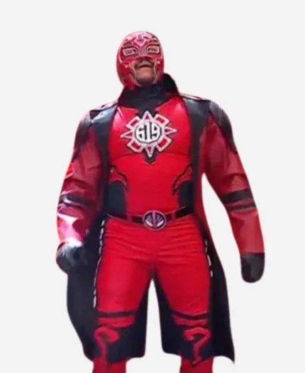 Rey Mysterio WrestleMania 42 Leather Coat