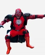 Rey Mysterio WrestleMania 42 Red Leather Coat