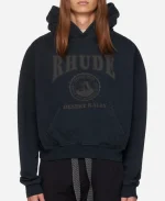 Rhude Cropped Desert Rally Hoodie