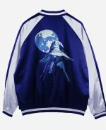 Ring Ranni the Witch Sukajan Blue Satin Jacket