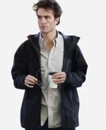 Robert Pattinson Movie The Drama 2026 Charlie Thompson Black Hooded Jacket