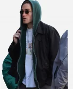 Robert Pattinson The Drama 2026 Black Bomber Jacket