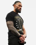 Roman Reigns Monday Night RAW 2026 Acknowledge Me T-Shirt - Black