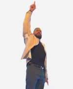 Roman Reigns Street Fighter 2026 Premiere White Jacket For Sale