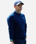 Rory McIlroy Masters 2026 Golf Nike Blue Crewneck Sweatshirt